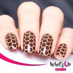Honeycomb Stencils Whats Up Nails