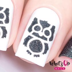Owl Stencils Whats Up Nails