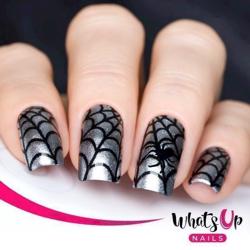 Spider Web Stencils Whats Up Nails
