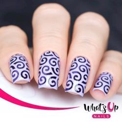Swirls Pattern Stencils Whats Up Nails