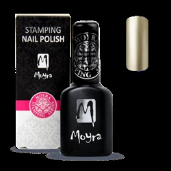 Guld Smart Polish, Langsom tørrende stamping neglelak, SPS04, Moyra