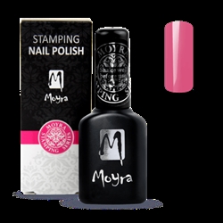 Pink Smart Polish, Langsom tørrende stamping neglelak, SPS, Moyra (u)