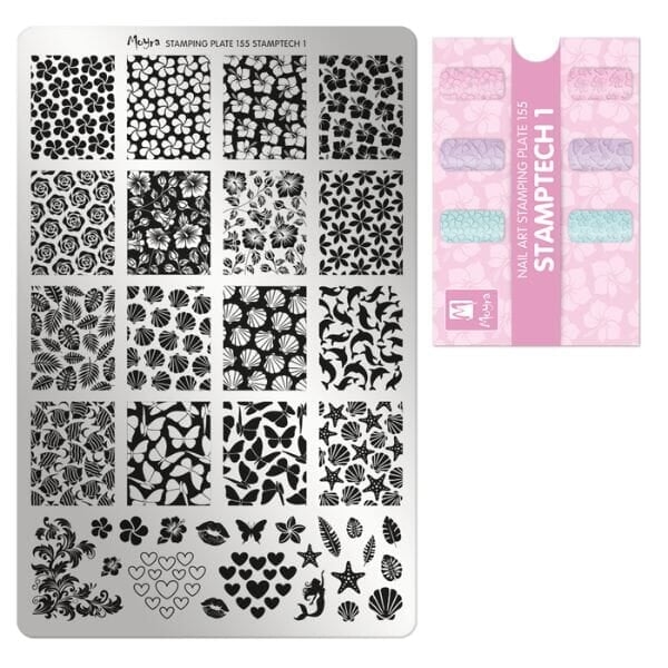Stamptech 1 NO. 155, Moyra Stamping Plade