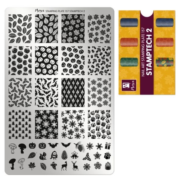 Stamptech 2 No. 157, Moyra Stamping Plade