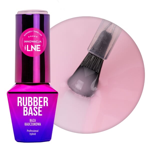 No 8 Cool Nude, Rubber Basecoat, Molly Nails