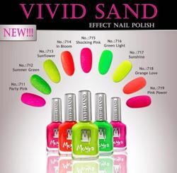 711 Party Pink, Vivid Sand, Moyra Neglelak (u)