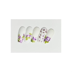 Itty Bitty Blooms (CJS-197) Stampingplade, Clear Jelly Stamper