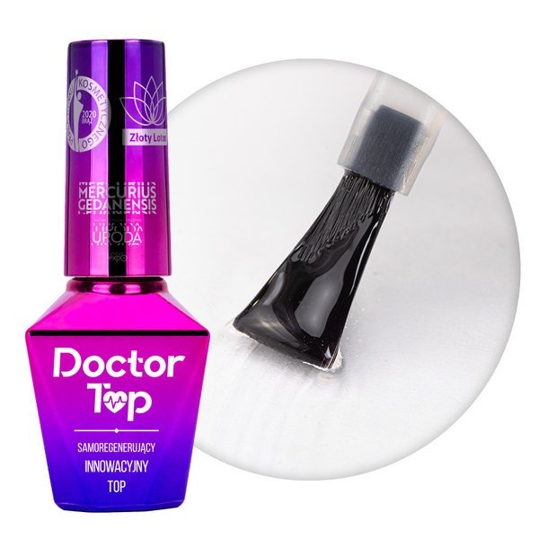 Doctor Topcoat, No Wipe, Molly Lac