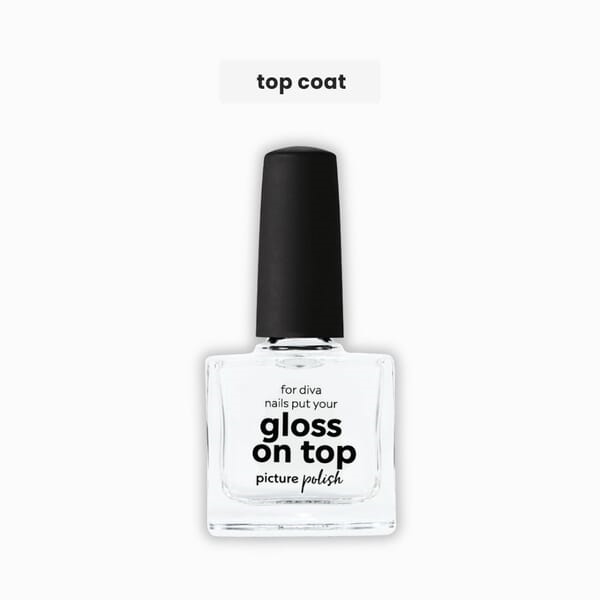 GLOSS ON TOP!, Top/Base, Picture Polish
