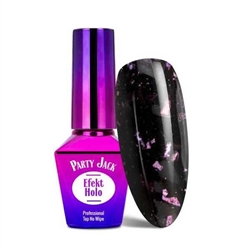 Jack Top Party, Topcoat med pink confetti, Molly Lac