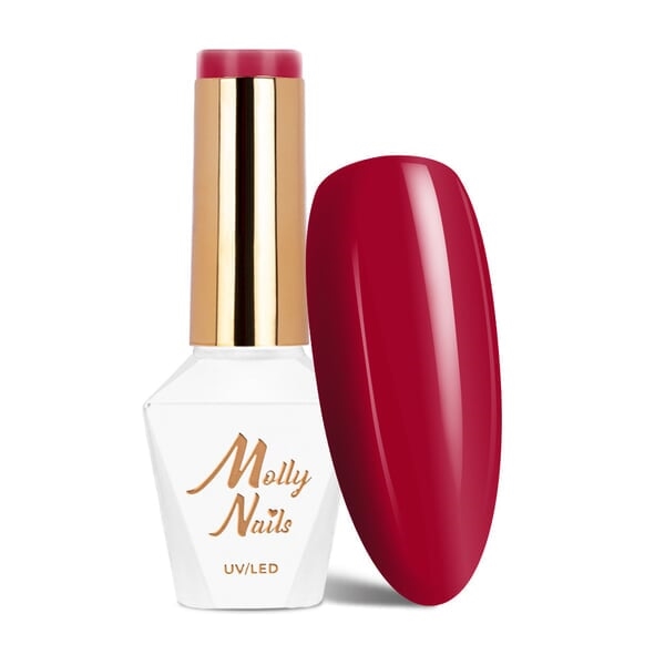 No. 194 Hearts & Kisses Rowanberry Coral, Molly Nails