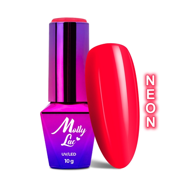 Red Kiss No. 198, Hearts & Kisses, 8g, Molly Nails