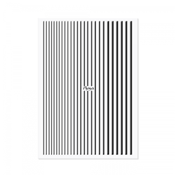 Moyra Nail Art Strips, black No. 05, Moyra
