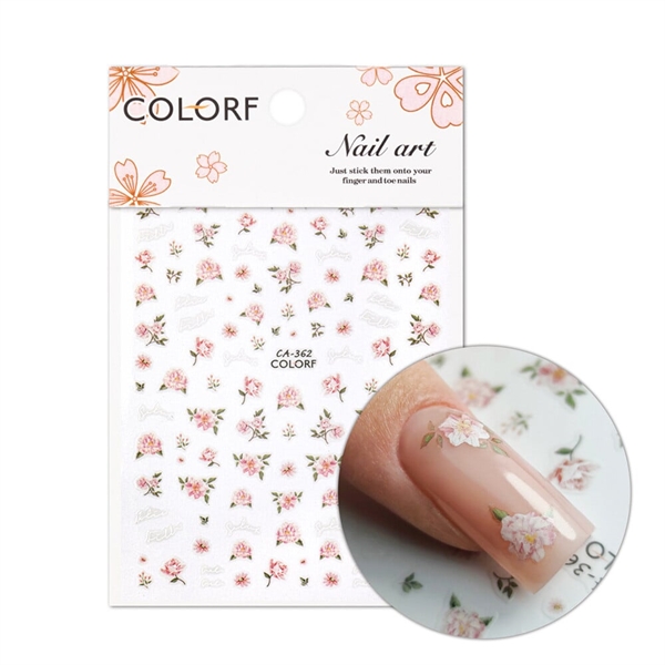 Blomster klistermærker, CA-362, GNB