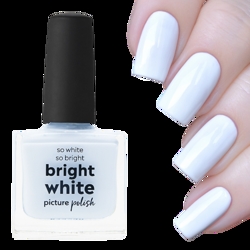 BRIGHT WHITE Classic Picture Polish