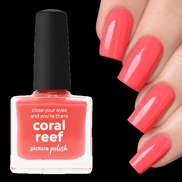 Se CORAL REEF, Classic, Picture Polish hos Nicehands.dk