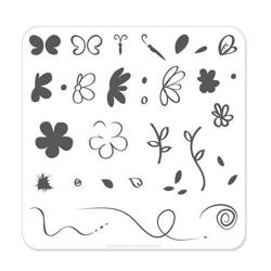 Infinite Flower (CjS-04) - Stampingplade