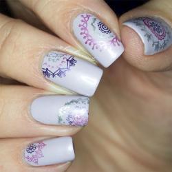 Step By Step stamping nail art - Mandala Design