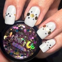 Step By Step stamping nail art - Confetti