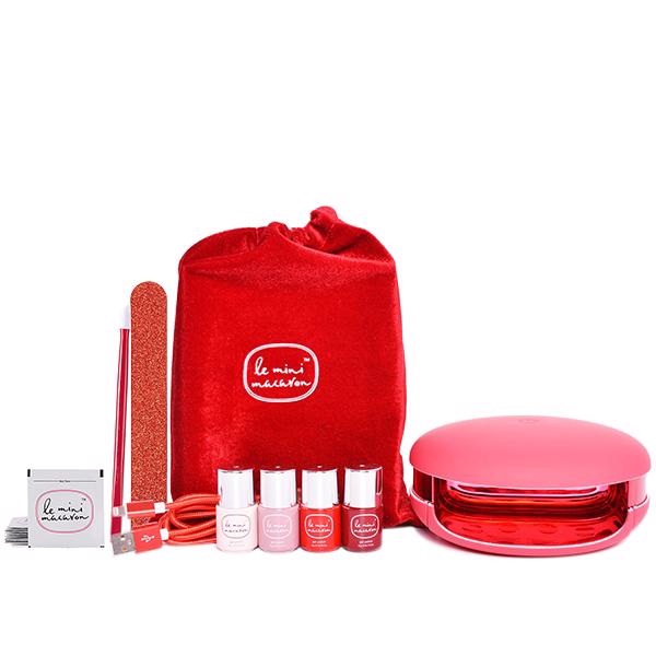 Le Maxi Rouge & Moi, Gel Manicure Set (Limited Edition), Le Mini Macaron