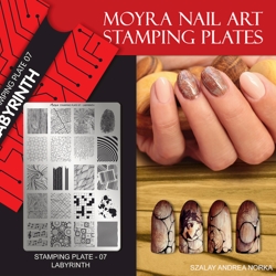 Stamping Plate NO. 07 Labyrinth Moyra