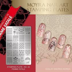 Femme Fatele Stamping Plate NO. 22 Moyra