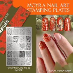 Nature Stamping Plate NO. 32 Moyra