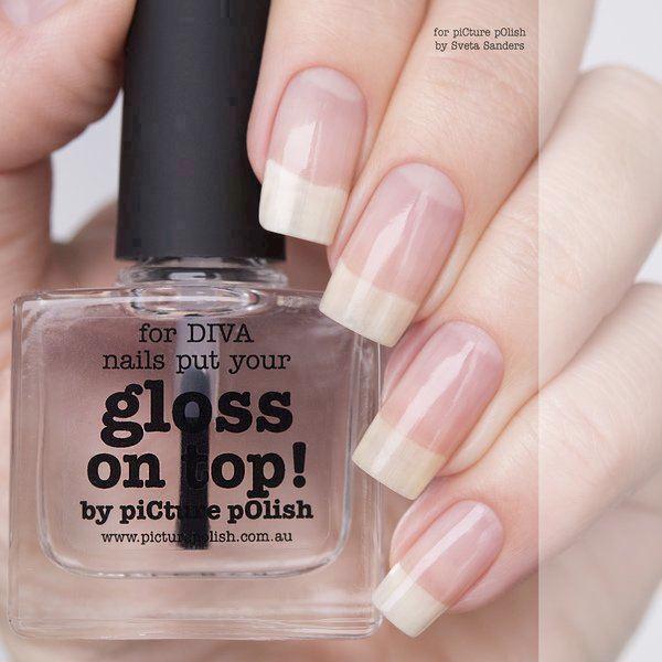 GLOSS ON TOP! Top/Base Picture Polish