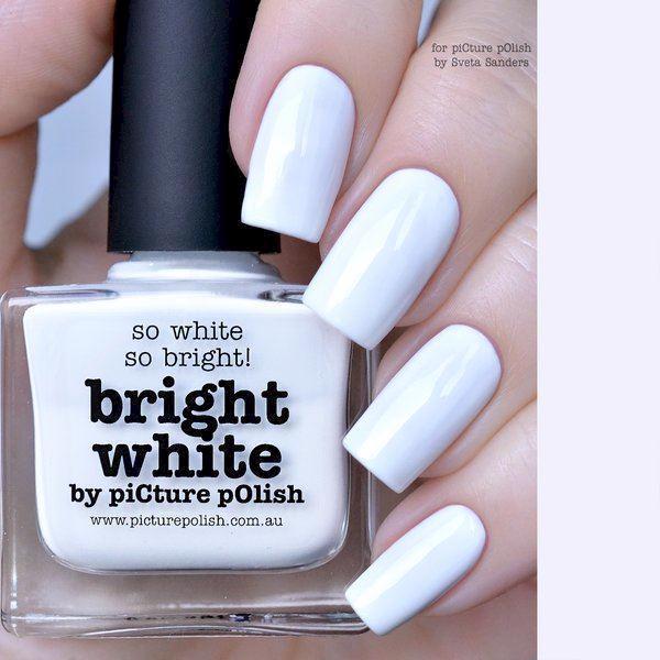 Billede af BRIGHT WHITE, Classic, Picture Polish