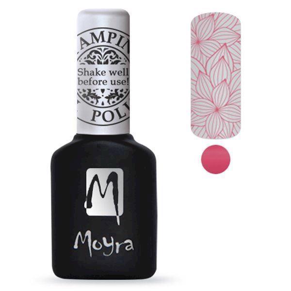 Moyra, Pink Stamping gel polish Billede af Moyra, Pink Stamping gel polish