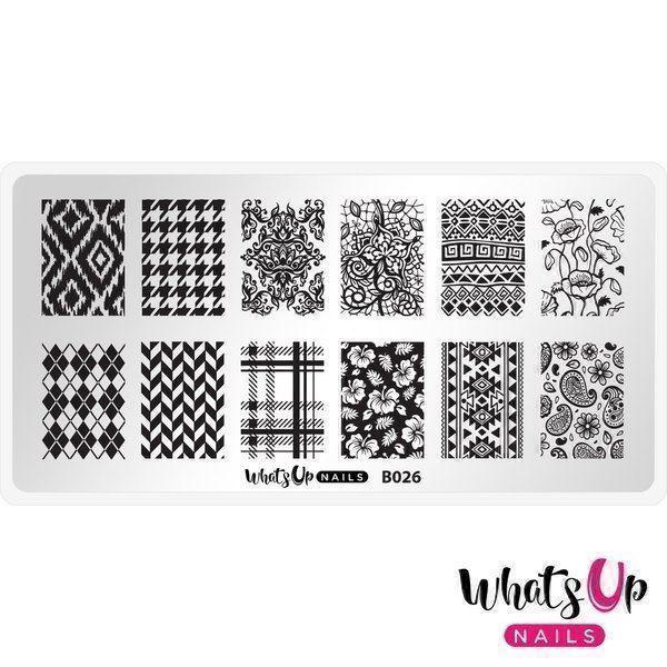 B026 Fashion Prints Whats up Nails