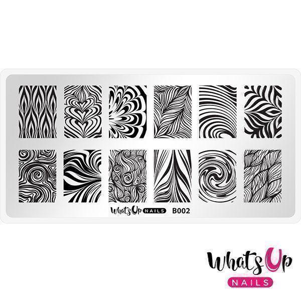 B002 Water Marble to Perfection Whats up nails