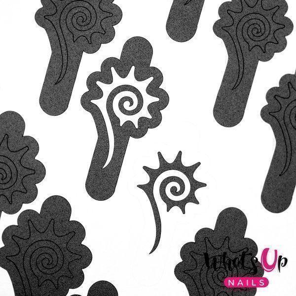 Tribal Sun Stencils Whats Up Nails