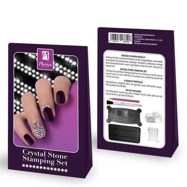 Billede af Stamp med krystaller, Crystal stone Stamping set, Moyra