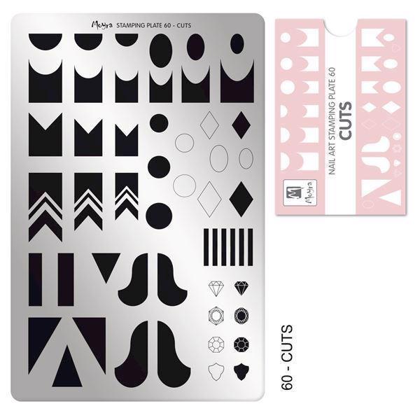 Billede af Cuts NO. 60, Moyra Stamping Plade