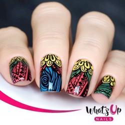 A001 Majestic Flowers Whats up nails