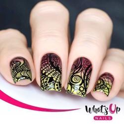 A001 Majestic Flowers Whats up nails