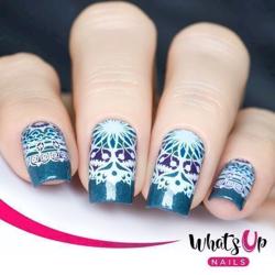 A008 Mandala Blossoms Whats up nails