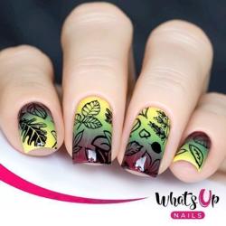 A011 Leaves Are Fall-ing Whats up nails