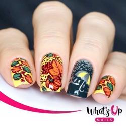 A011 Leaves Are Fall-ing Whats up nails