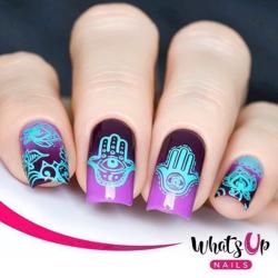 A018 Spirits of Hamsa Whats up nails