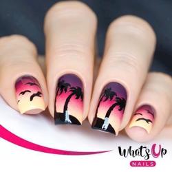 A019 Beach Mode Whats up nails