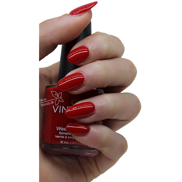 hat Hovedkvarter forfængelighed 143 Rouge Red, CND Vinylux | Nicehands