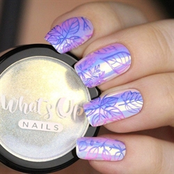 A011 Leaves Are Fall-ing, stampingplade, Whats up Nails