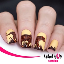 A015 Amazonian Cuddlers, stampingplade, Whats up Nails