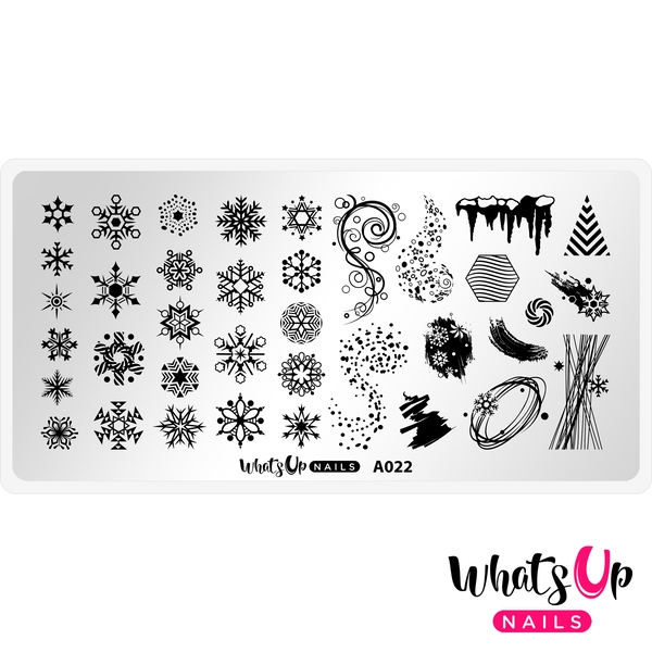 A022 Back to Flurality, stampingplade, Whats up Nails