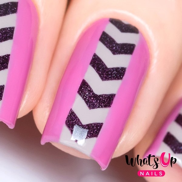 Arrows Stencils, 2 ark, (40 stk) Whats Up Nails