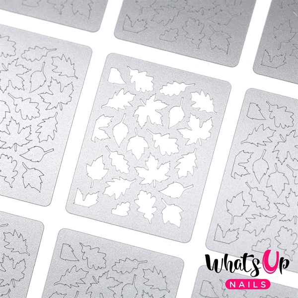 Autumn Stencils, 2 ark, (24 stk) Whats Up Nails