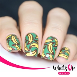 B008 Summer Seeds, stampingplade, Whats up Nails