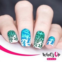 B029 Picnic in the Park, stampingplade, Whats up Nails